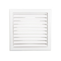 BLAUBERG BLABGR100WHF | 100mm Fixed Grille | White