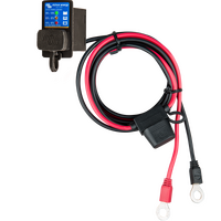 Victron Energy BPC900110114 | Indicator Panel to M8 Eyelet Connector with 30A Auto Blade Fuse