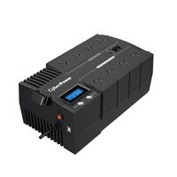 CyberPower BR850ELCD | LCD 850VA UPS | 8 Outlets | Black