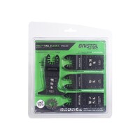 Bristol BTW4MAK | 4 Piece Multitool Blade Set with Bonus Adaptor