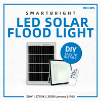 Philips BVP080LED30-757150G2 | 20W SmartBright LED 5700K Solar Flood Light | 3000lm IP65