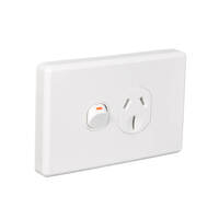 Clipsal Classic C2015/15-WE | Single Power Point 15Amp White