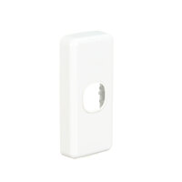 Clipsal Classic C2031-WE | 1 Gang Architrave Grid & Surround White 