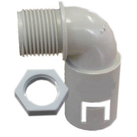 20mm Screwed to Corro 90 Degree Adaptors PVC | CA20-90