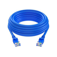 VIP VISION CAT5E10MTR | Patch Lead CAT 5e Blue 10 Metre