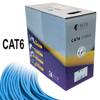 Avol CAT6BLU-50MM | Cable Cat 6 UTP Blue | 305mtr Box