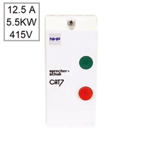 NHP CAT7N5P5P415VAC DOL START 12.5 Amp | 5.5KW Start Stop Control no overload | 415V Coil