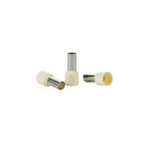 TuffStuff CE16.0 | Boot Lace Ferrules 16mm Ivory 25 Bag