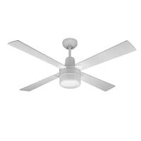 Martec Four Seasons Alpha CFW124C | 1200mm 4 Timber Blade Fan White & Clipper Light