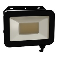 Clipsal CLITPFLT30PSC | 15-20-30W Floodlight Black IP65 | Tri Colour 3000K/4000K/6000K