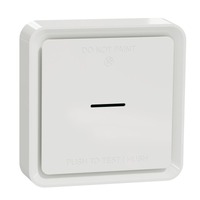 Clipsal Iconic Wiser CLP599WSAL | Wiserâ„¢ Lithium battery smoke alarm | Connect to Wiser Iconic App