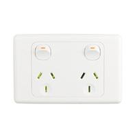 Trader Cougar COPP2G | 2 Gang 10A Power Point | White