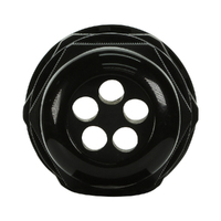 Cobalt Solar Energy CSE-ECG-25-H5-06 | 25mm Solar Nylon Cable Gland With 5 Hole x 6mm | Black