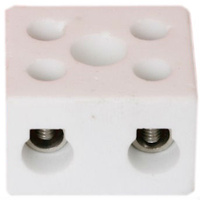 30 Amp 2 Way Ceramic Terminal | Stainless Steel Screws CT30-2