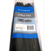 Cable Ties Cabac CT600BK-UHD | 580mm x 12mm Ultra Heavy Duty UV Resistant Black (25) Pack