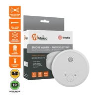 Matelec DET-SMK-RF-AC-10 | 240V Photoelectric Smoke Alarm Interconnectable | Battery Backup