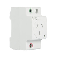  DINGPO10 | 10 Amp 3 Pin Double Pole Din Mounted GPO With Shutter