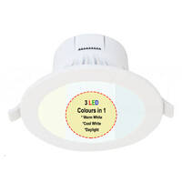 Hugo Lighting | DLE3110 IC-4 8 Watt Dimmable Tri-Colour LED Downlight