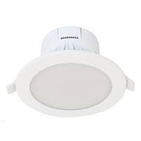 Hugo Lighting | DLE3125 IC-4 10w Watt Dimmable Tri-Colour LED IP44 Downlight 125mm Cut Out