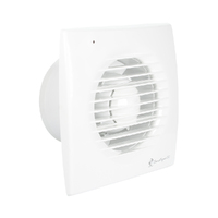 FANTECH DOM-100C | Extract Fan Ducted Wall Ceiling Mount 100mm | White