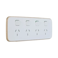 Clipsal Iconic E3015-4-AW | Essence Quad Power Point Complete | Arctic White