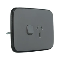 Clipsal Iconic E3015-AG | Essence Single Power Point Complete | Ash Grey