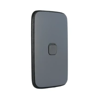 Clipsal Iconic E3041-AG | 1 Gang Essence Light Switch | Ash Grey