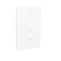 Legrand ED770-3WE | Dedicated Plate 3 Gang Switch 16Amp Excel Life