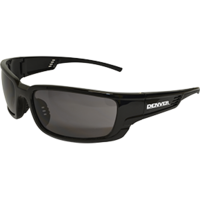 Eye Protection -  'Denver' Smoke Lens Safety Glasses with Black Frame | EDE307