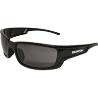 Eye Protection -  'Denver' Smoke Lens Safety Glasses with Black Frame | EDE307