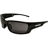 Maxisafe EDE307 | Eye Protection - Denver Smoke Lens Safety Glasses | Black Frame