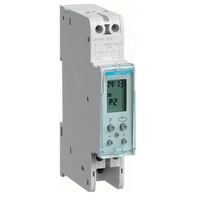 Hager EG010 | 16amp Single pole Digital timer | Battery Backup