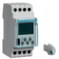 Hager EG103E | Single Channel Digital timer 7 Day 16Amp 250v AC1 Battery Backup