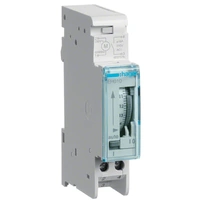 Hager EH010 | Single pole timer 24 hour 16(4)amp Analogue (No Back up Battery)