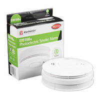 Brooks Photoelectric Alarm EIB166E | Mains Powered - Battery back up 10YR Lithium Battery 230v