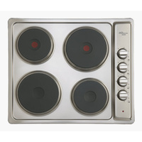 Euro EPZ4EESXV | 60cm Electric Cooktop Stainless Steel