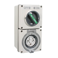 CLIPSAL EY56C320 | 3 Pin 20Amp Switched Socket Outlet IP66 | Easy56