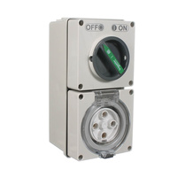 CLIPSAL EY56C432 | 4 Pin 32Amp Switched Socket Outlet IP66 | Easy56