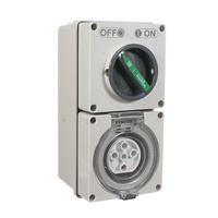 CLIPSAL EY56C520 | 5 Pin 20Amp Switched Socket Outlet IP66 | Easy56