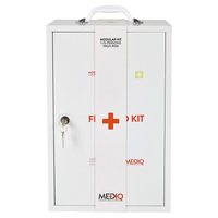 MEDIQ FAMKC | 5 Module First Aid Cabinet Wall Mount | 257 Pieces