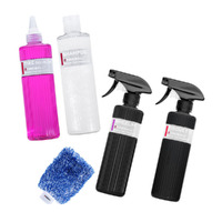 Fireball FB2-UCCB | Ultimate Car Care Bundle Includes Pirouette, Wheel++, Shampoo(Pearl), Tire Gloss and Wash Mitt