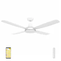 Mercator FC700134WHHA | Nemoi 1370mm DC Ikuü Smart Wi-Fi Ceiling Fan