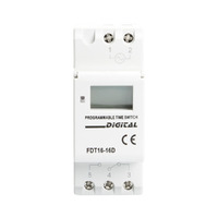 NLS FDT16-16D | Single Channel Digital timer 16amp 24Hr / 7 Day Battery Backup
