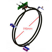 Fan Forced Oven Element 2200W ELX Multi Fit 195mm | FE-04