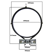 Fan Forced Oven Element 2200W | FE-06 / 203174 / VG25B000 / 806890122 / 10518 / 11656