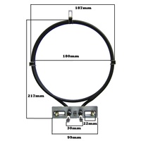 Fan Forced Oven Element 2500W | FE-07 / 203174 / VG25B000 / 10926
