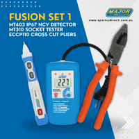 Major Tech FUSION-SET-1 | ECCP110 Pliers + MT403 Volt Detector + MT310 Socket Tester