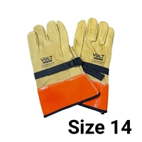 Volt Safety GLOVEOUTHV-14 | HV Leather Outer Glove Size 14 | 320mm