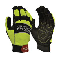 Gloves -G-Force HiVis Mechanics Glove XL | GMY277-11