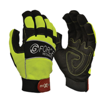 Gloves -G-Force HiVis Mechanics Glove XL | GMY277-11